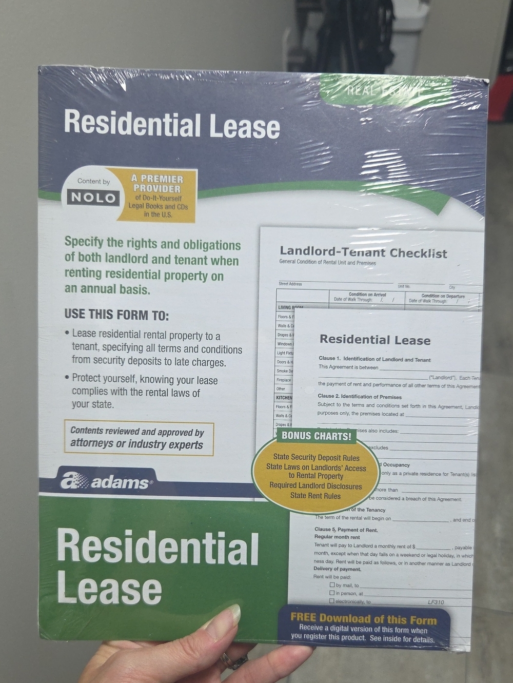 Residential Lease Form